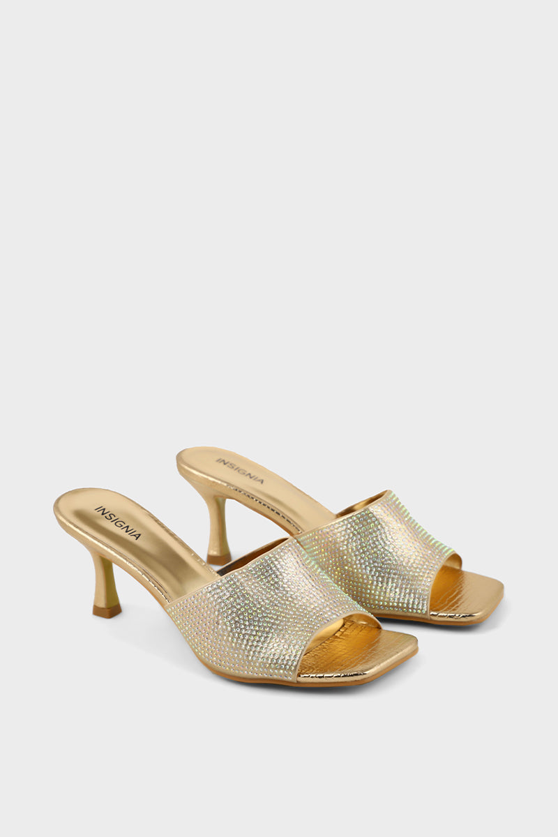 Party Wear Slip On IP0124-Champagne
