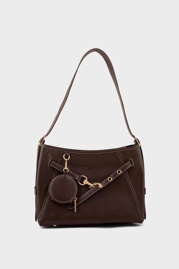 Formal Shoulder Bags BS2337-Brown