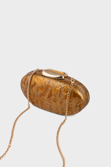 Party Wear Clutch BK4144-Copper