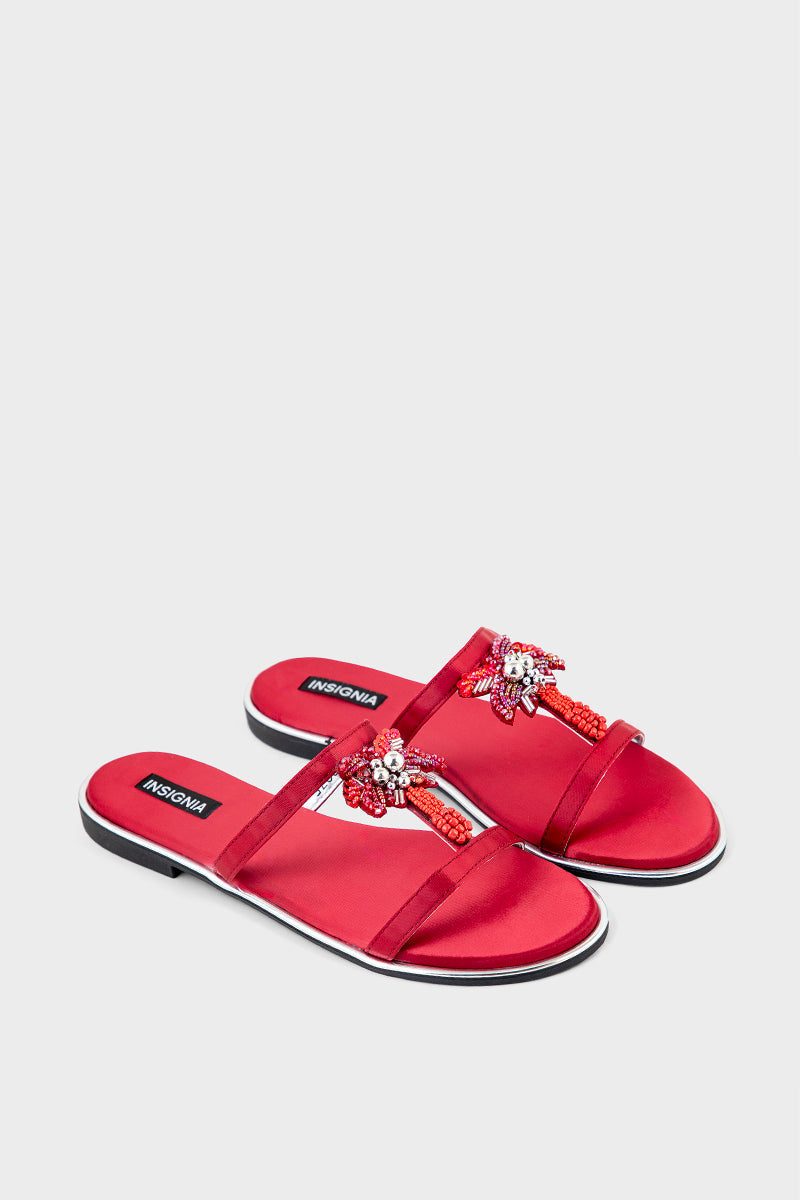 Formal Slip On IF0275-Maroon