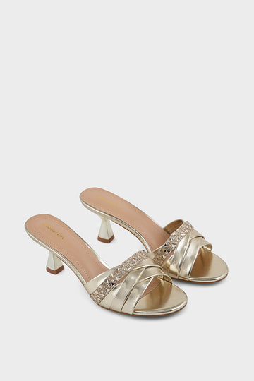 Party Wear Slip On IP0121-Gold
