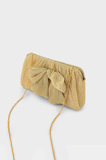 Party Wear Clutch BK4131-Gold