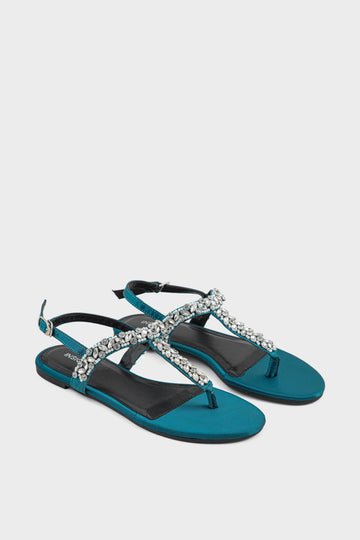 Formal Sandal IF2078-Teal Green