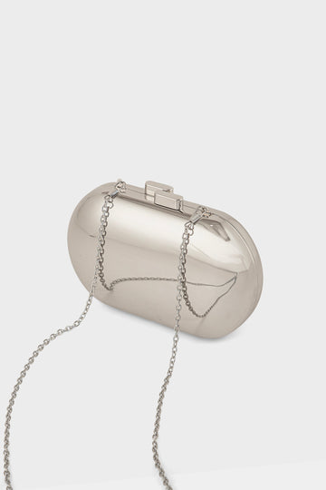 Party Wear Clutch BK4164-Pewter