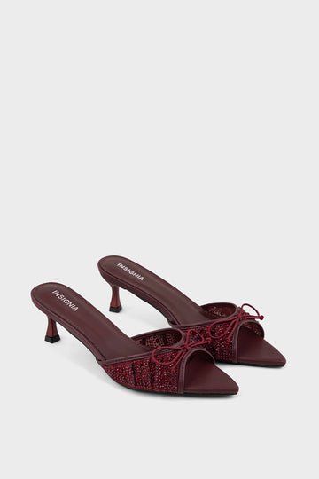 Formal Slip On IF0285-Maroon