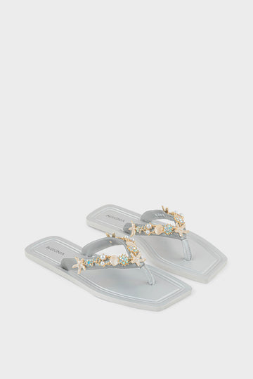 Casual Flip Flop IL3044-Silver