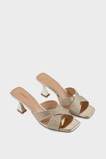 Party Wear Slip On IP0118-Gold