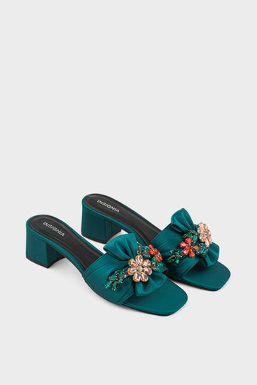 Formal Slip On IF0257-Green