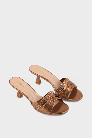 Party Wear Slip On IP0121-Copper