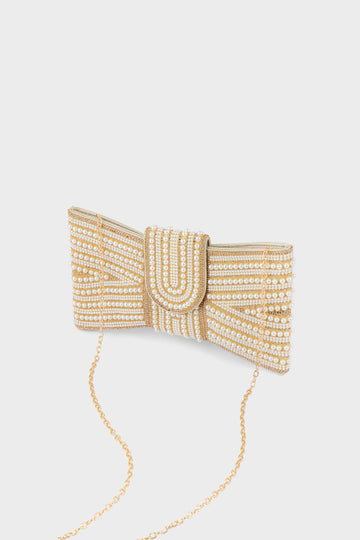 Party Wear Clutch BK4155-Gold