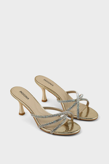 Party Wear Slip On IP0125-Gold