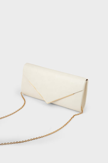 Party Wear Clutch BK4162-Beige