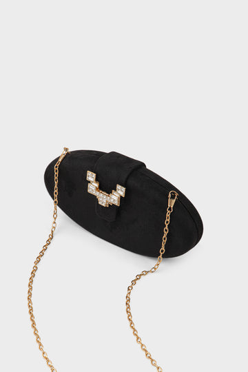 Party Wear Clutch BK4153-Black