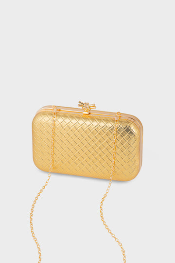 Party Wear Clutch BK4143-Gold