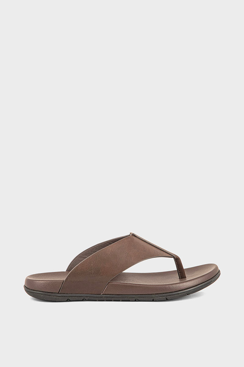 Men Casual Thong MO3011-Coffee