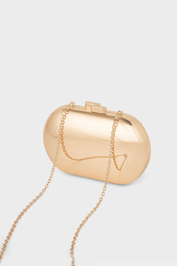 Party Wear Clutch BK4164-Gold