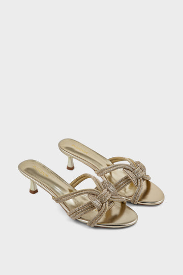 Party Wear Slip On IP0119-Gold
