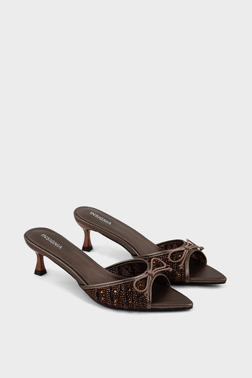 Formal Slip On IF0285-Brown