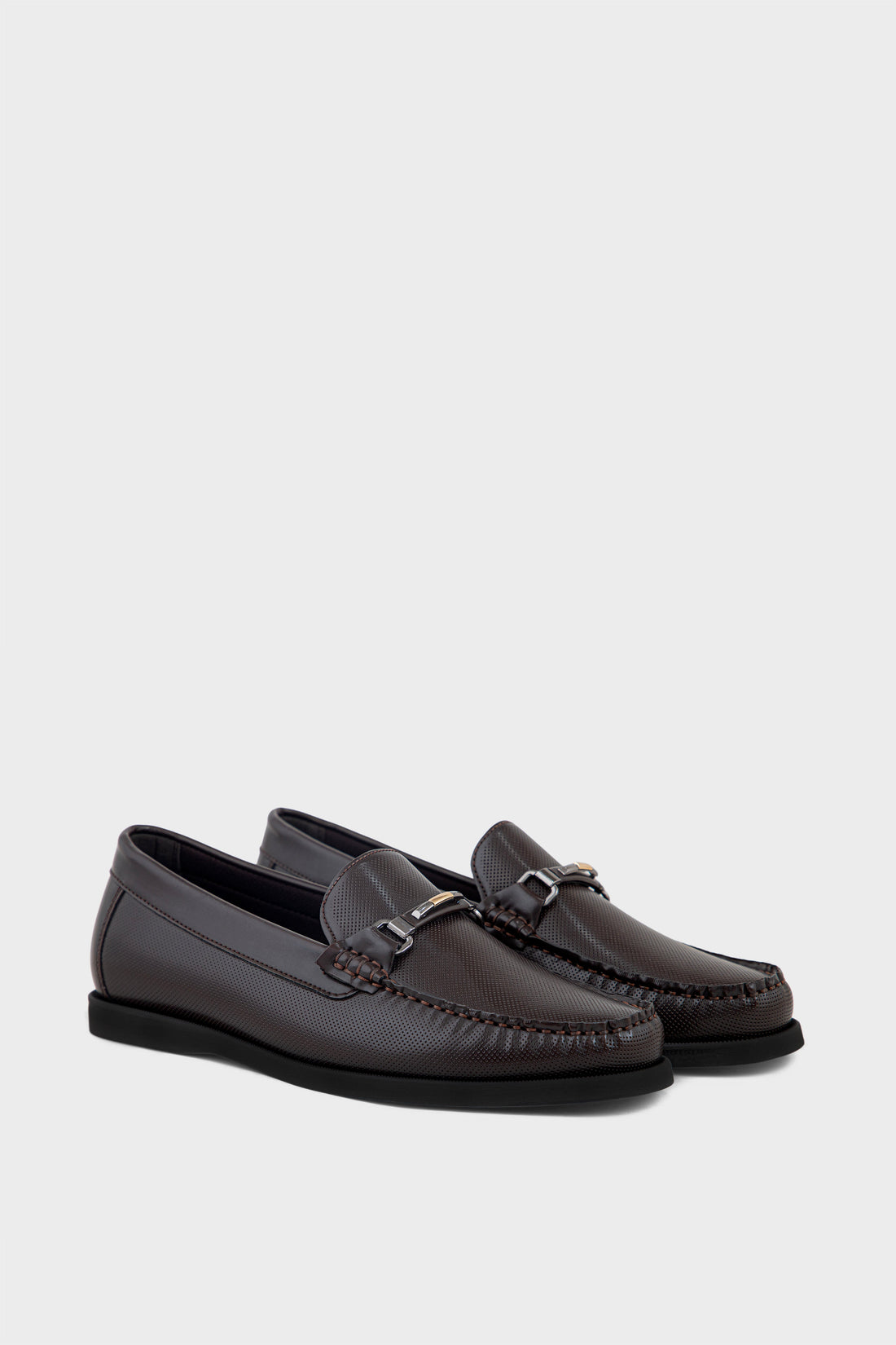 Men Casual Driving Mocs MC4040-Coffee
