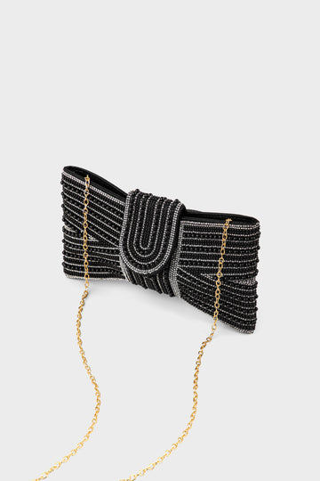 Party Wear Clutch BK4155-Black