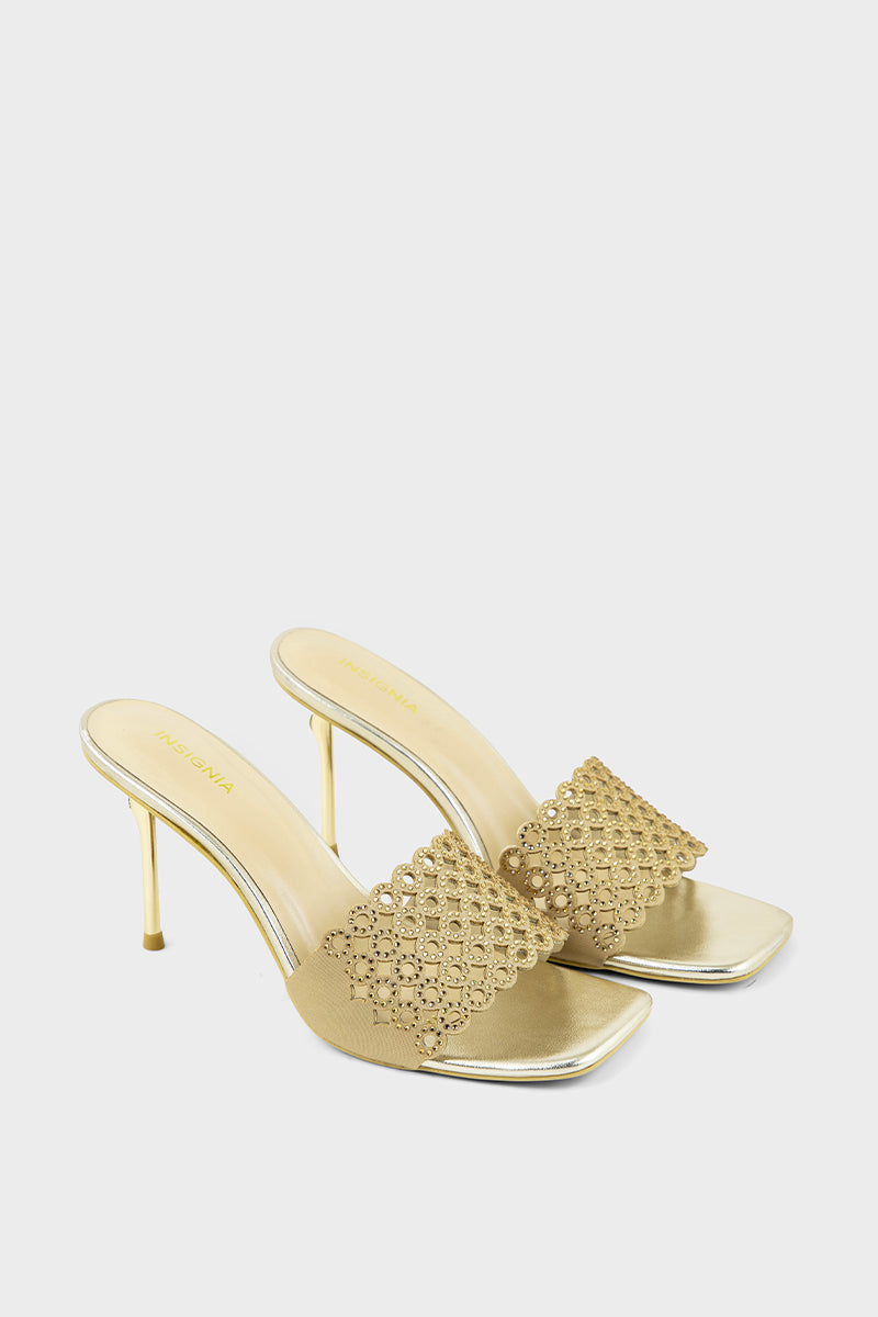 Party Wear Slip On IP0111-Gold