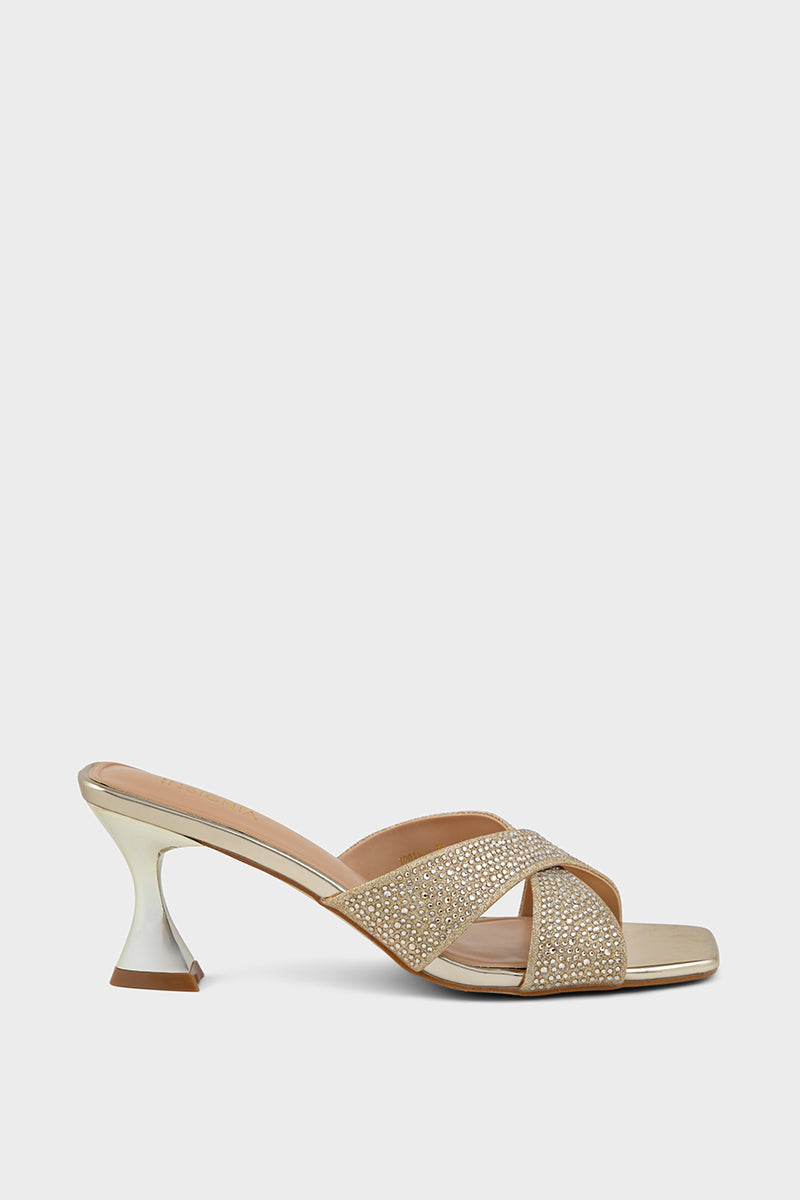 Party Wear Slip On IP0118-Gold