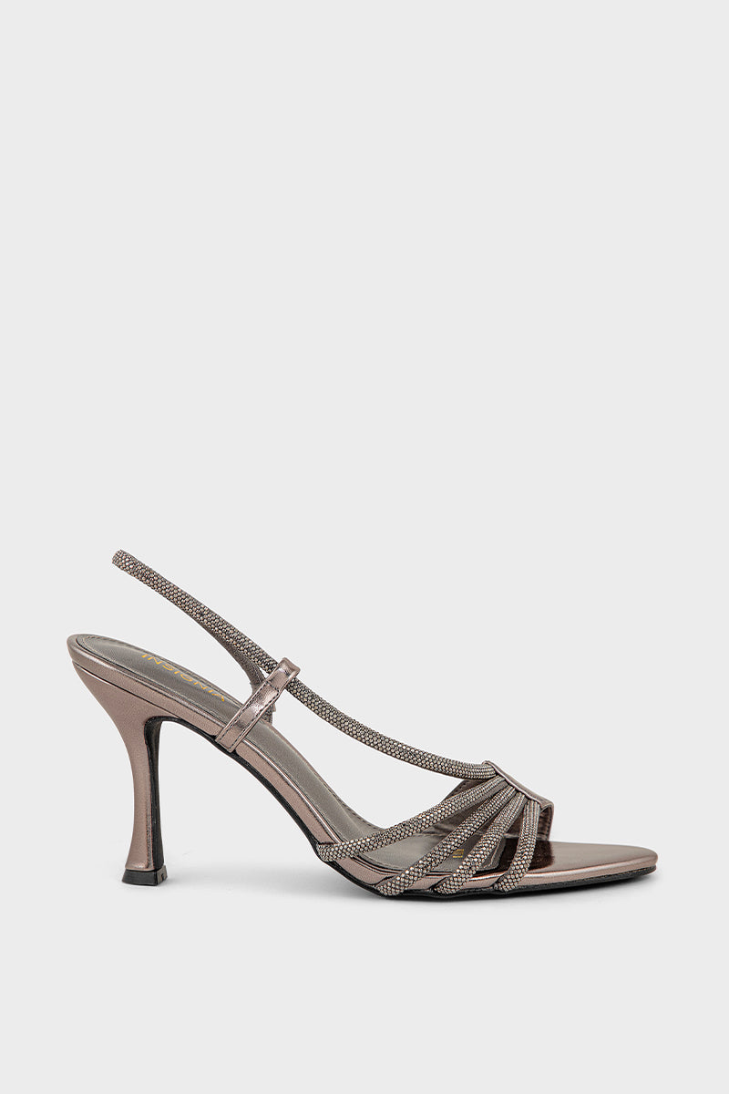 Party Wear Sandal IP2073-Pewter