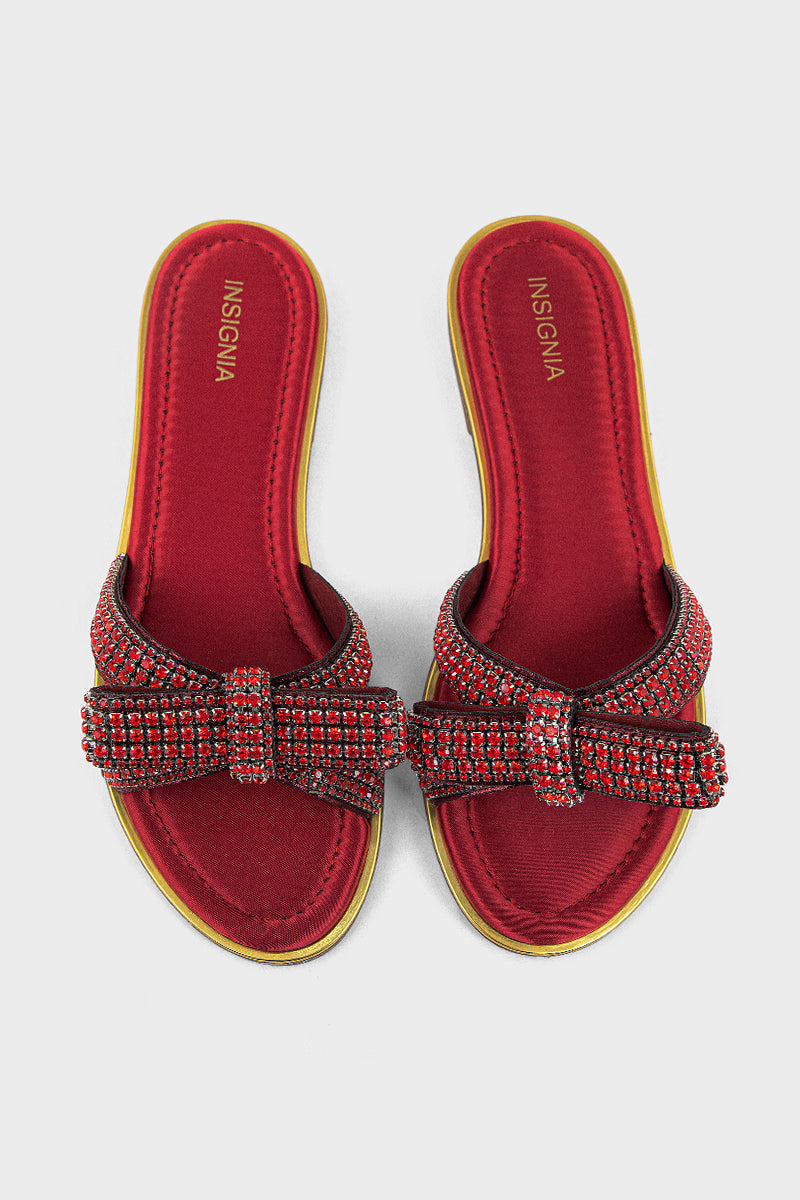Formal Slip On IF0291-Maroon
