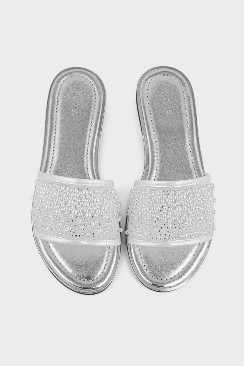 Formal Slip On IF0289-Silver