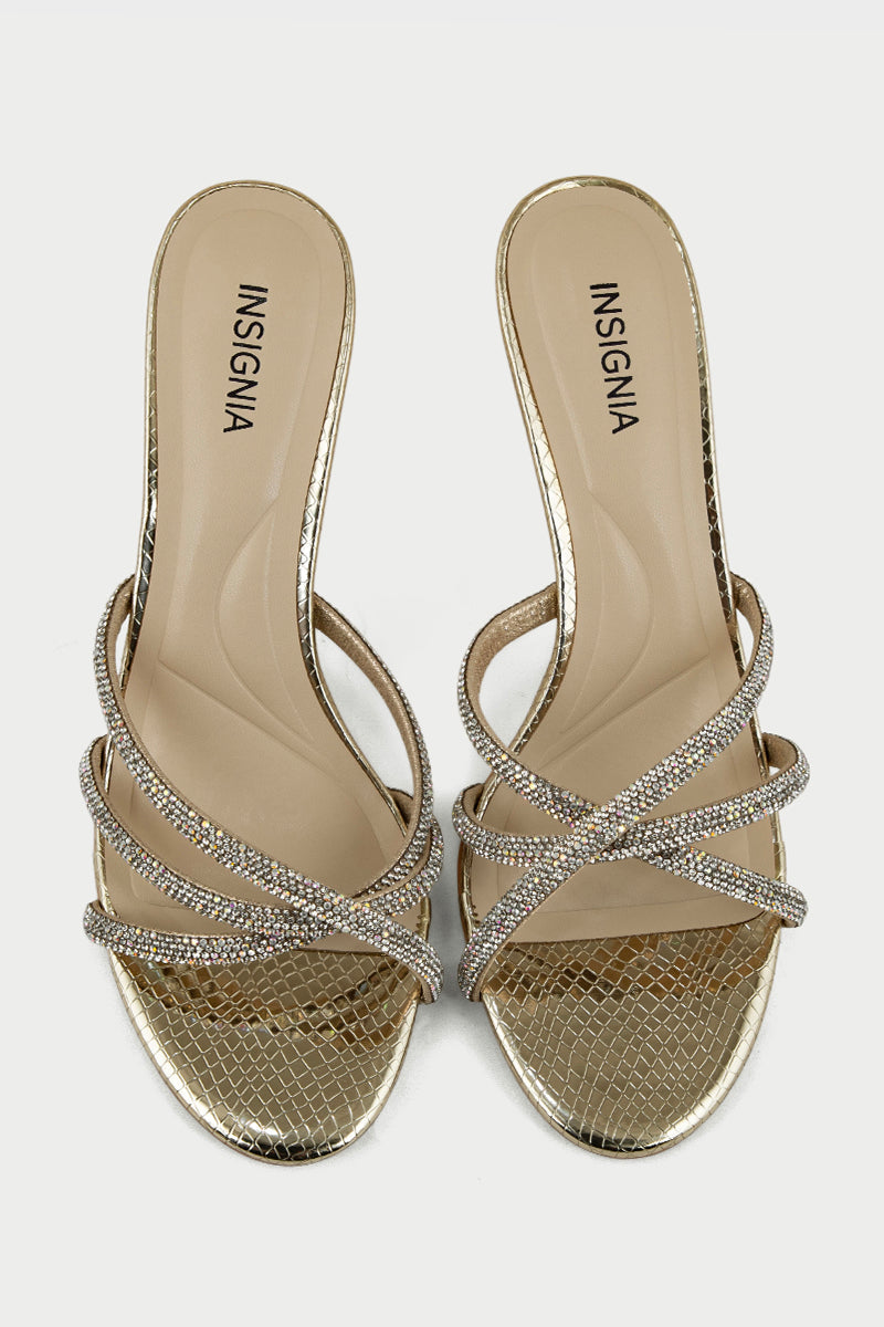 Party Wear Slip On IP0125-Gold