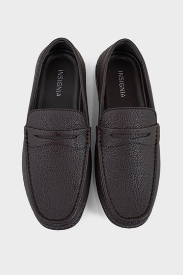 Men Casual Driving Mocs MC4041-Coffee